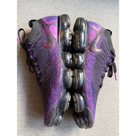 Nike Air VaporMax Flyknit 2 Night Purple Men's 12 Lightweight Running - Picture 6 of 8